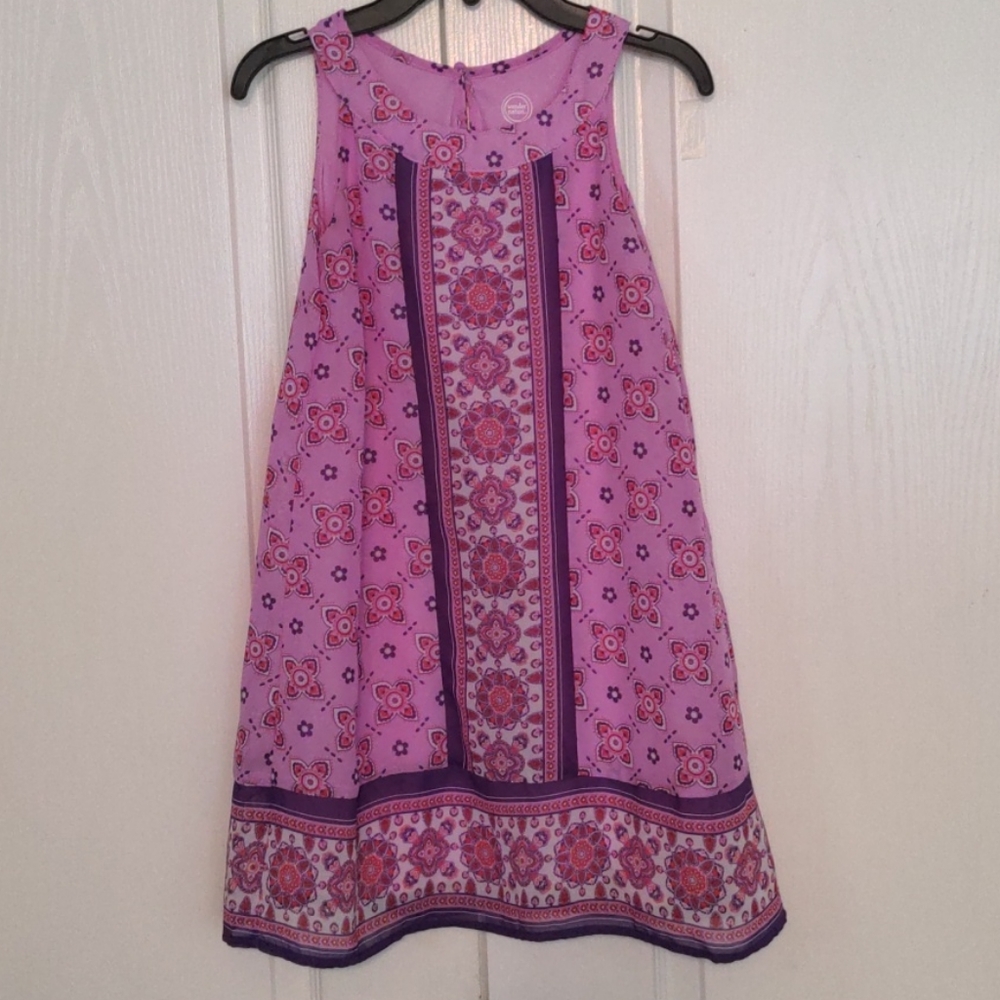 Girls sheath dress size M (7-8)